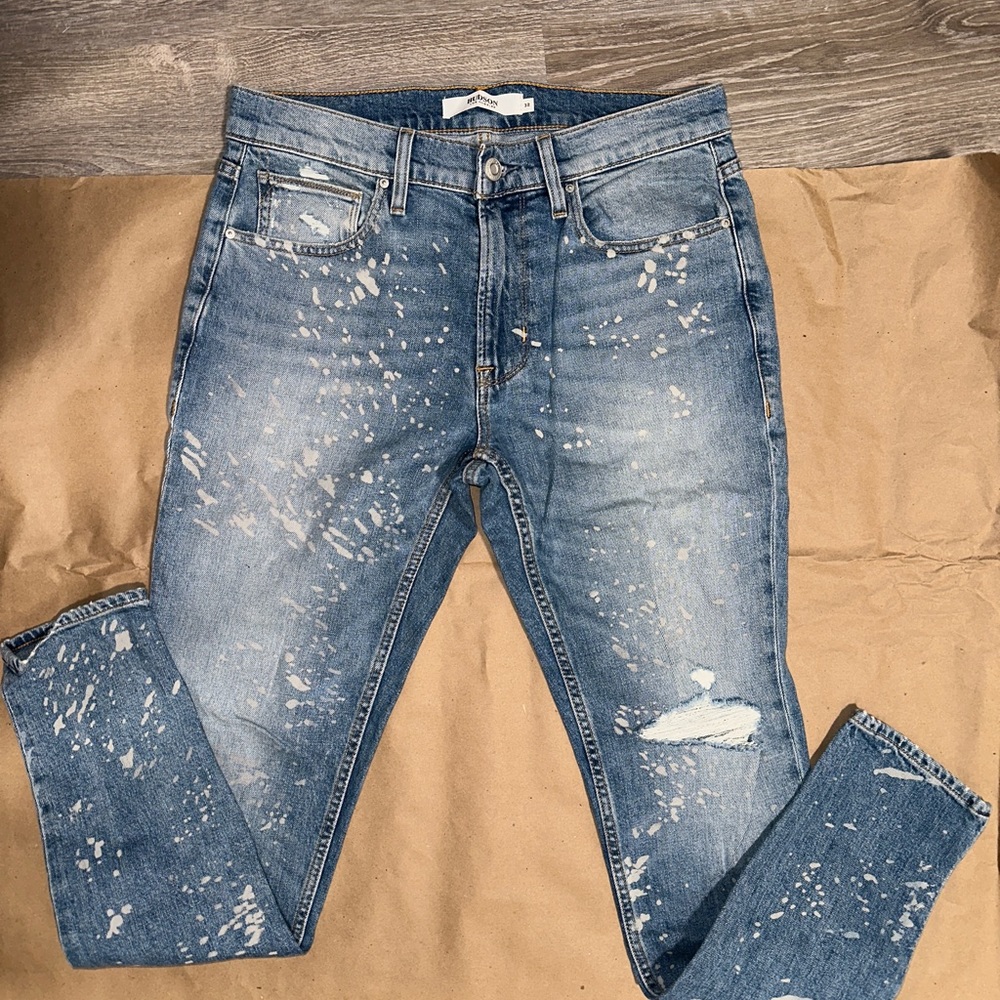 Hudson Los Angeles “Zach Skinny” Denim Jeans